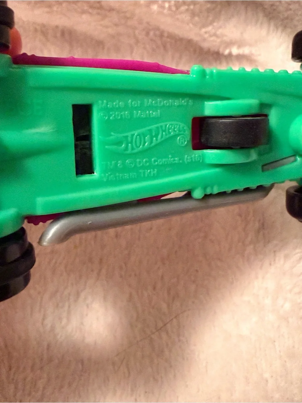 Collectible McDonald’s Hot Wheels Joker & Transformers Bulkhead